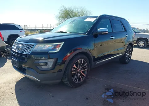 2017 Ford Explorer Platinum из США, поврежденный, VIN 1FM5K8HT7HGD42122
